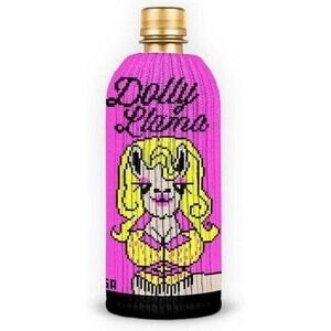 FREAKER Dolly Llama Dolly Parton Bottle / Can Koozie Insulator Sweater NWT